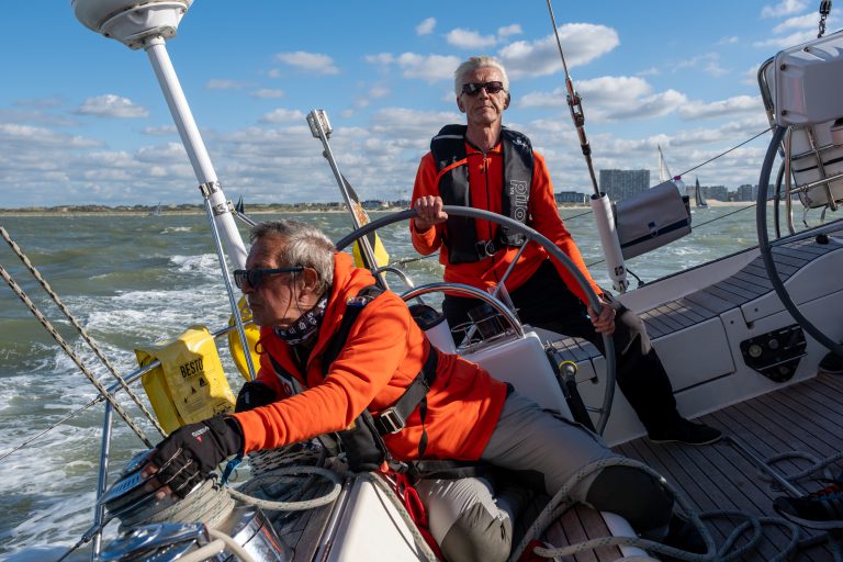 Noordzee zeilen met Elise