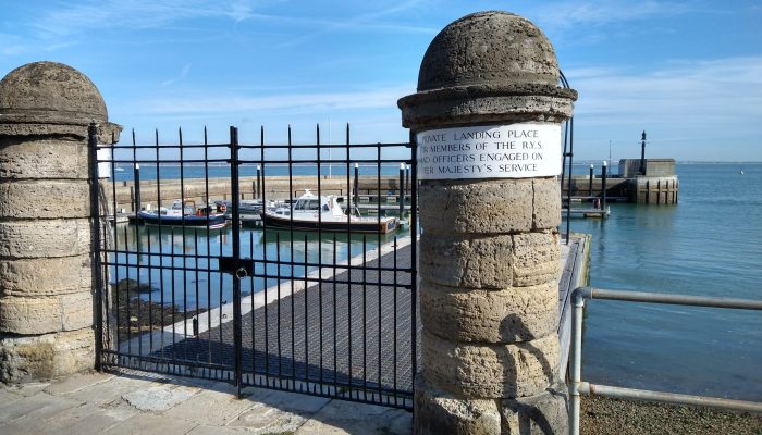 Landing Stage at Royal Yacht Squadron