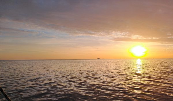 Zonsopgang Noordzee